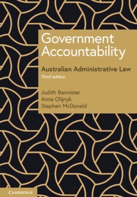 Stephen McDonald, Anna Olijnyk, Judith Bannister - Government Accountability, E-bok. Tillgänglighet: Lägg i varukorg