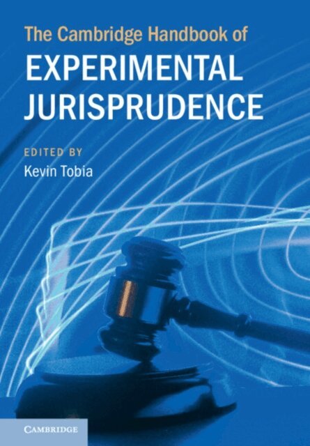 Kevin Tobia - Cambridge Handbook of Experimental Jurisprudence, E-bok