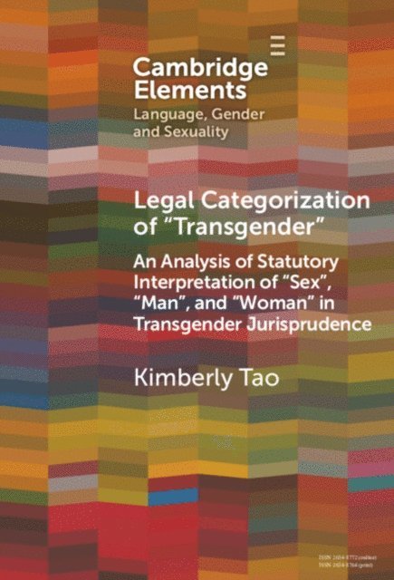 Kimberly Tao - Legal Categorization of 'Transgender', E-bok