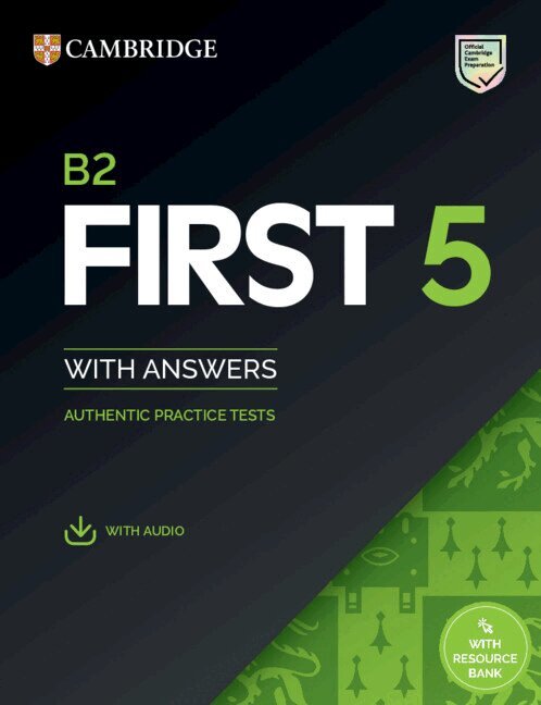 TBD - B2 First 5 Student's Book with Answers with Audio with Resource Bank, Övrigt