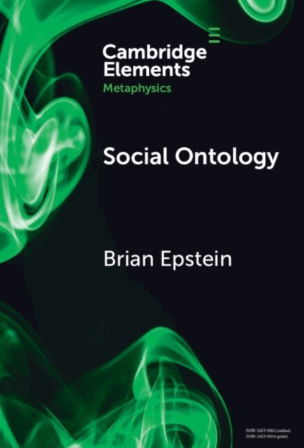 Brian Epstein - Social Ontology, E-bok