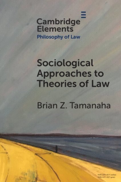 Brian Z. Tamanaha - Sociological Approaches to Theories of Law, E-bok