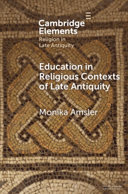 Monika Amsler - Education in Religious Contexts of Late Antiquity, E-bok