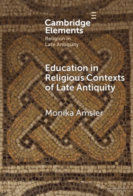Monika Amsler - Education in Religious Contexts of Late Antiquity, E-bok