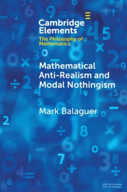 Mark Balaguer - Mathematical Anti-Realism and Modal Nothingism, E-bok
