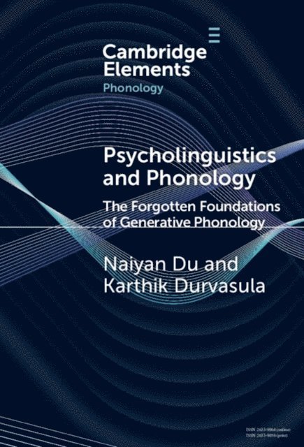 Karthik Durvasula, Naiyan Du - Psycholinguistics and Phonology, E-bok