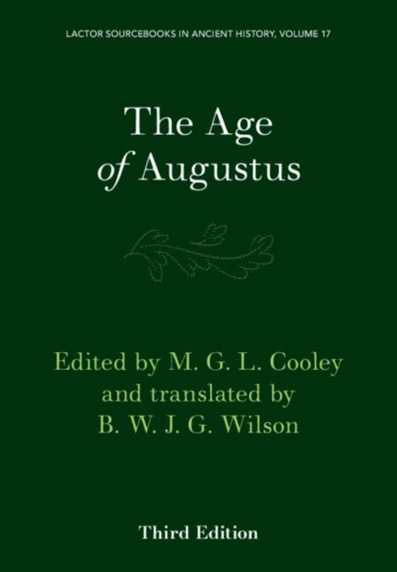 M. G. L. Cooley - Age of Augustus, E-bok