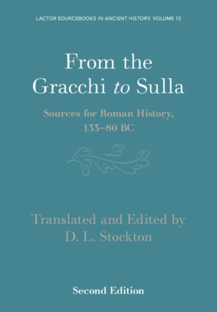 From the Gracchi to Sulla, E-bok