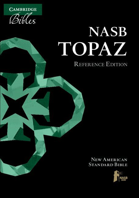 TBD - NASB Topaz Reference Edition, Black Goatskin Leather, NS676:XRL, Inbunden