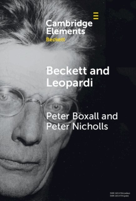 Peter Nicholls, Peter Boxall - Beckett and Leopardi, E-bok