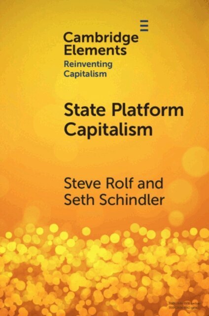 Seth Schindler, Steve Rolf - State Platform Capitalism, E-bok