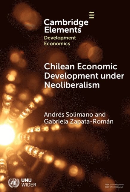Gabriela Zapata-Roman, Andres Solimano - Chilean Economic Development under Neoliberalism, E-bok