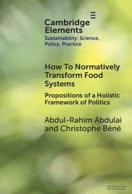 Christophe Bene, Abdul-Rahim Abdulai - How To Normatively Transform Food Systems, E-bok