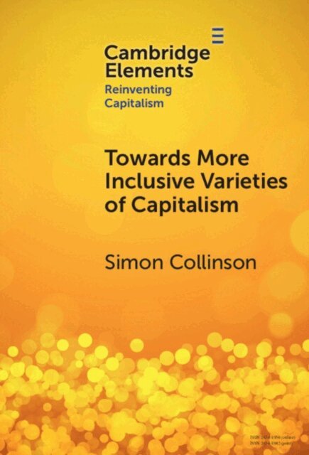 Simon Collinson - Towards More Inclusive Varieties of Capitalism, E-bok