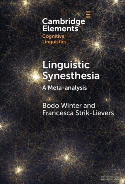 Francesca Strik-Lievers, Bodo Winter - Linguistic Synesthesia, E-bok