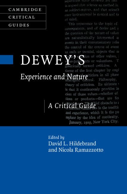 David L. Hildebrand, Nicola Ramazzotto - Dewey's Experience and Nature, Inbunden