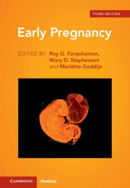 Mariette Goddijn, Mary D. Stephenson, Roy G. Farquharson - Early Pregnancy, E-bok. Tillgänglighet: Lägg i varukorg