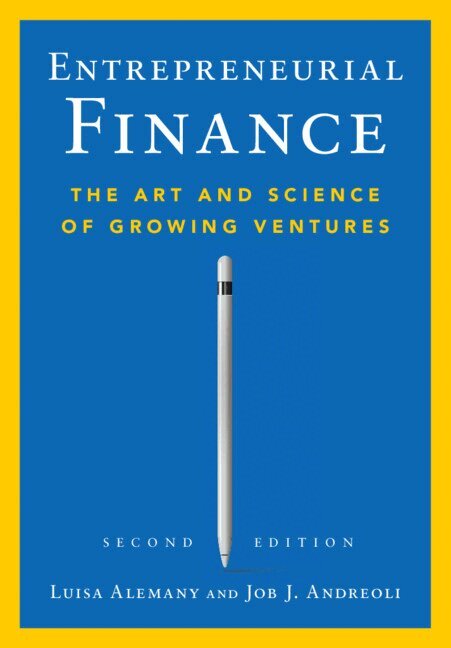Luisa Alemany, Job J. Andreoli - Entrepreneurial Finance, Inbunden