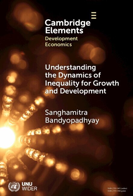 Sanghamitra Bandyopadhyay - Understanding the Dynamics of Inequality for Growth and Development, Inbunden