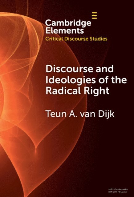 Teun A. van Dijk - Discourse and Ideologies of the Radical Right, E-bok