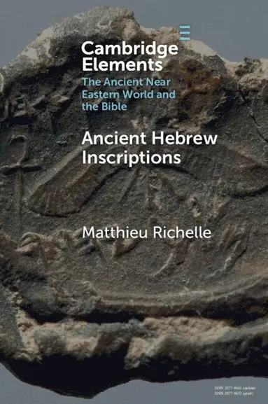 Ancient Hebrew Inscriptions