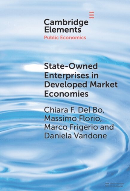 Daniela Vandone, Marco Frigerio, Massimo Florio, Chiara F. Del Bo - State-Owned Enterprises in Developed Market Economies, E-bok