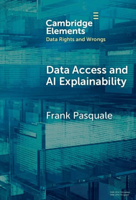 Frank Pasquale - Data Access and AI Explainability, E-bok