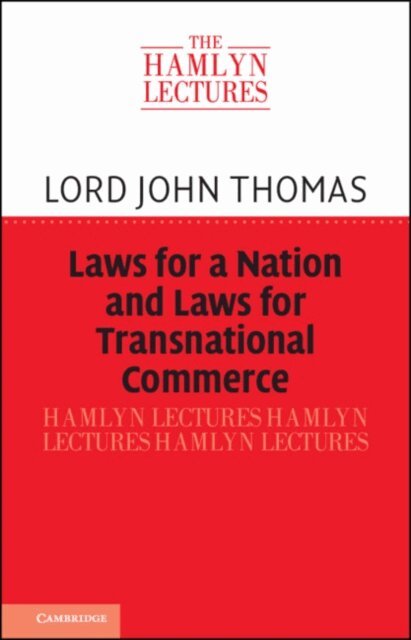 John Thomas - Laws for a Nation and Laws for Transnational Commerce, E-bok