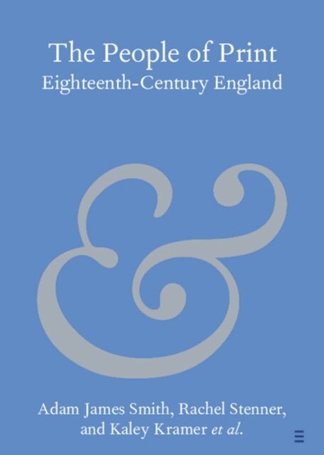 John Hinks, Dominic Bridge, Barbara Crosbie, Lisa Maruca, Sarah Griffin, Kate Ozment, Jacob Baxter, Helen Williams, Kaley Kramer, Rachel Stenner, Adam James Smith - People of Print, E-bok