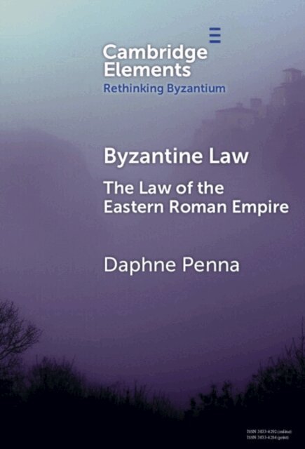 Daphne Penna - Byzantine Law, E-bok