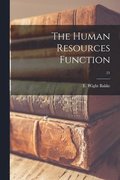 The Human Resources Function; 21