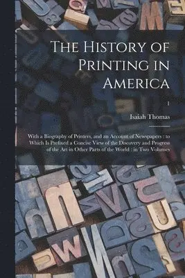 History of Printing in America