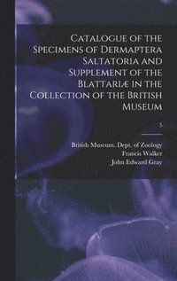 Catalogue of the Specimens of Dermaptera Saltatoria and Supplement of the Blattari in the Collection of the British Museum; 5