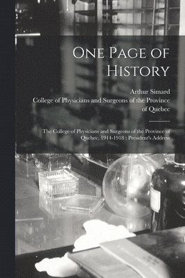 One Page of History [microform]