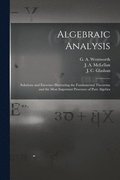 Algebraic Analysis [microform]