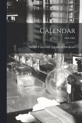 Calendar; 1864-1865