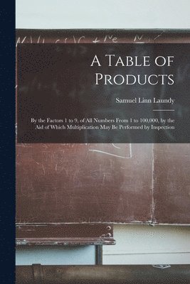 Table of Products
