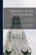 Memoirs Of Sir Thomas More