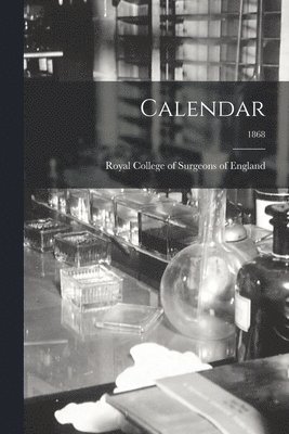 Calendar; 1868