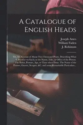 Catalogue of English Heads