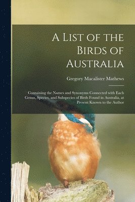 List of the Birds of Australia