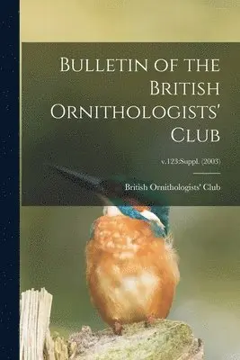 Bulletin of the British Ornithologists' Club; v.123