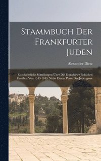 Stammbuch Der Frankfurter Juden