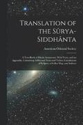 Translation of the Surya-Siddhanta