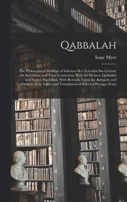 Isaac Myer - Qabbalah, Inbunden