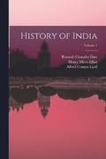 History of India; Volume 1