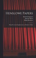 Henslowe Papers