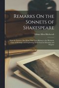 Remarks On the Sonnets of Shakespeare