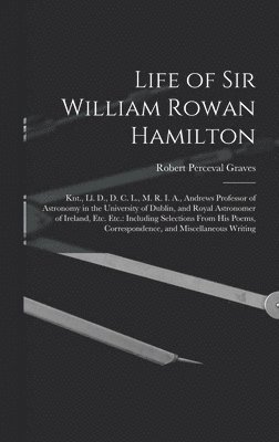 Life of Sir William Rowan Hamilton