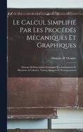 Calcul Simplifi Par Les Procds Mcaniques Et Graphiques